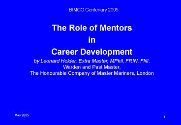 Shipboard Training in 1999 Is it Effective From the Chairman of Videotel Marine International Len Ho