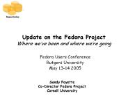 Update%20on%20the%20Fedora%20Project%20Where%20we