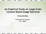 An Empirical Study on Large-Scale Content-Based Image Retrieval