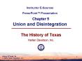 Instructor ESources PowerPoint Presentation Chapter 5 Union and Disintegration PowerPoint PPT Presentation
