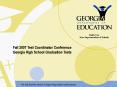 Fall 2007 Test Coordinator Conference PowerPoint PPT Presentation