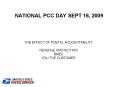 NATIONAL PCC DAY SEPT 16, 2009 PowerPoint PPT Presentation