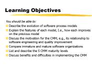 Learning Objectives
