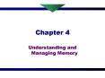 Understanding and Managing Memory PowerPoint PPT Presentation