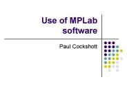 Use of MPLab software