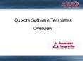 Quixote Software Templates PowerPoint PPT Presentation