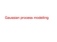 Gaussian process modelling