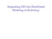 Integrating%20GIS%20into%20Distributed%20Modeling%20in%20Hydrology
