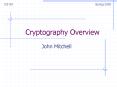 Cryptography Overview PowerPoint PPT Presentation