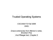 CSCI283/172 Fall 2006