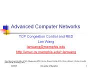 Advanced Computer Networks