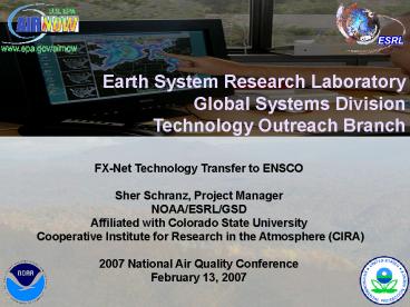 Earth System Research Laboratory