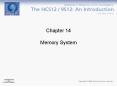 Chapter 14 Memory System PowerPoint PPT Presentation