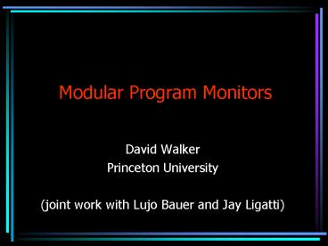 presentation player overlay