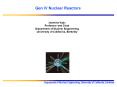 Gen IV Nuclear Reactors PowerPoint PPT Presentation