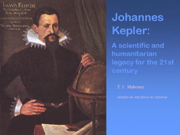 Johannes Kepler: