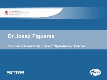 Dr Josep Figueras