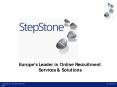 StepStone Q3 2004 Results21 October 2004 PowerPoint PPT Presentation