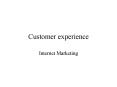 Customer experience PowerPoint PPT Presentation