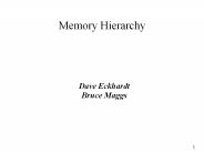 Memory Hierarchy