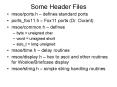 Some Header Files PowerPoint PPT Presentation