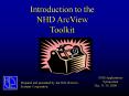 Introduction to the NHD ArcView Toolkit PowerPoint PPT Presentation