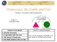 Democracy, the Earth, and You PowerPoint PPT Presentation