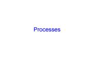 Processes