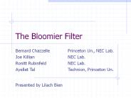 The Bloomier Filter
