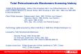 Total Petrochemicals Elastomers licensing history PowerPoint PPT Presentation