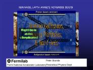 Hadron Collisions, Heavy Particles,