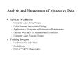 Analysis and Management of Microarray Data PowerPoint PPT Presentation