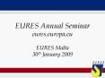 EURES Annual Seminar PowerPoint PPT Presentation
