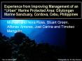 Experience from Improving Management of an Urban Marine Protected Area: Gilutongan Marine Sanctuary, PowerPoint PPT Presentation