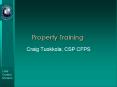 Property Training PowerPoint PPT Presentation