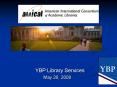YBP Library Services PowerPoint PPT Presentation