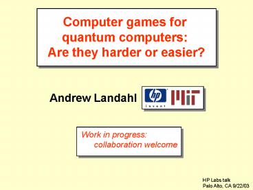 presentation player overlay