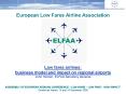 European Low Fares Airline Association PowerPoint PPT Presentation