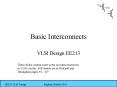 Basic Interconnects PowerPoint PPT Presentation