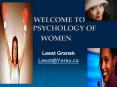 WELCOME TO    PSYCHOLOGY OF WOMEN PowerPoint PPT Presentation