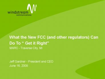 Windstream Communications