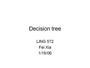 Decision tree