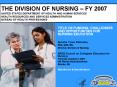 THE DIVISION OF NURSING FY 2007 UNITED STATES DEPARTMENT OF HEALTH AND HUMAN SERVICES HEALTH RESOURC PowerPoint PPT Presentation