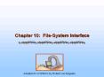 Chapter 10: File-System Interface PowerPoint PPT Presentation