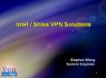 Intel / Shiva VPN Solutions PowerPoint PPT Presentation