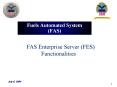 Fuels Automated System FAS PowerPoint PPT Presentation