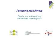 Assessing adult literacy