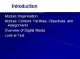 Module Organisation PowerPoint PPT Presentation