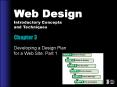 Developing a Design Plan for a Web Site: Part 1 PowerPoint PPT Presentation