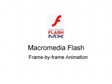Macromedia Flash